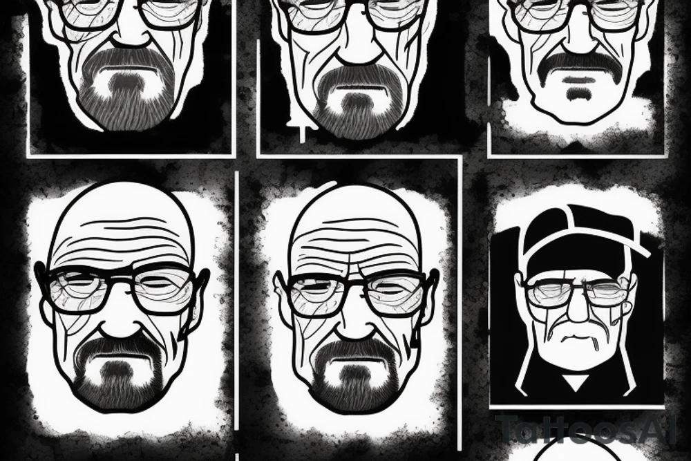walter white tattoo idea