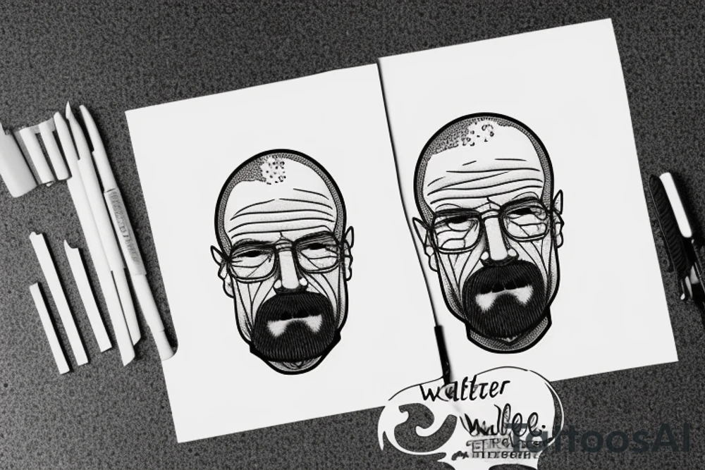 walter white tattoo idea