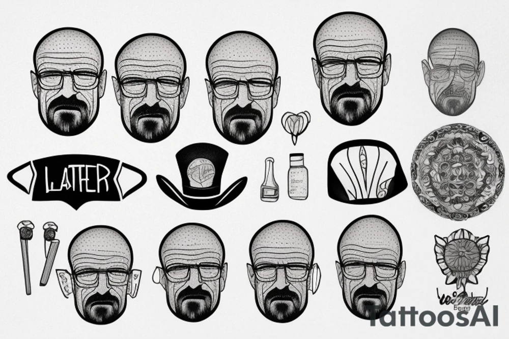 walter white tattoo idea