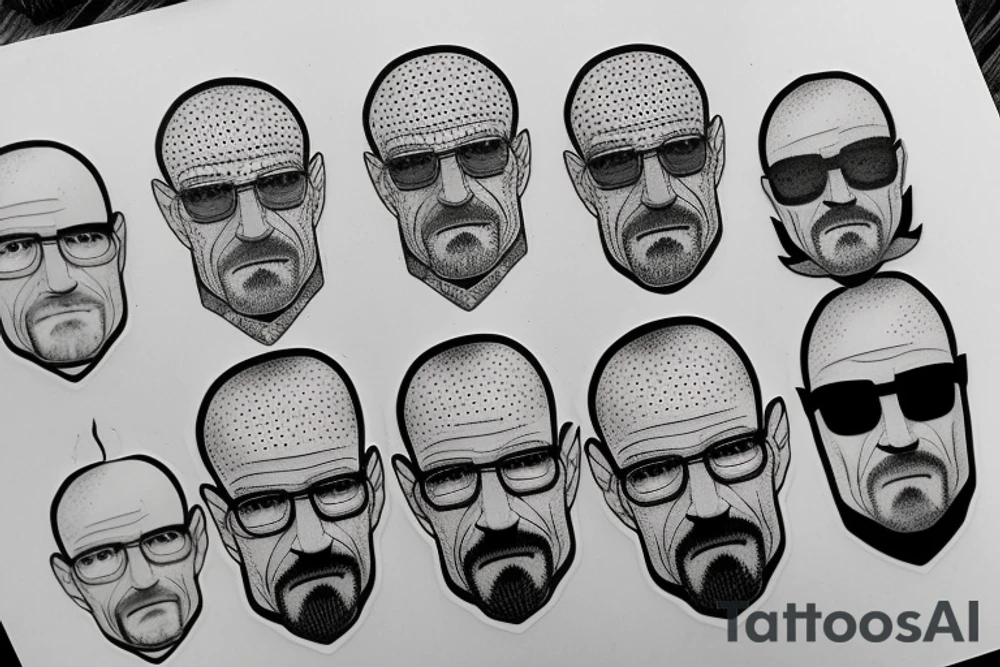 walter white tattoo idea