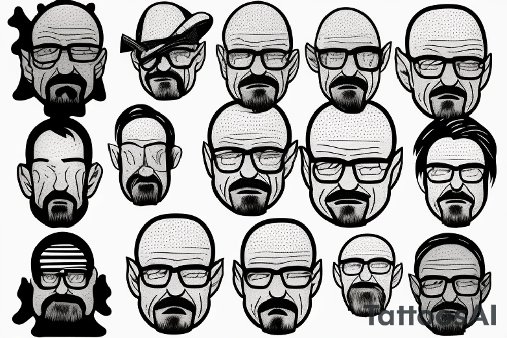 walter white tattoo idea