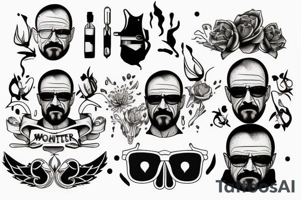 walter white tattoo idea