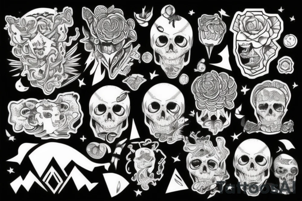 Кокос tattoo idea