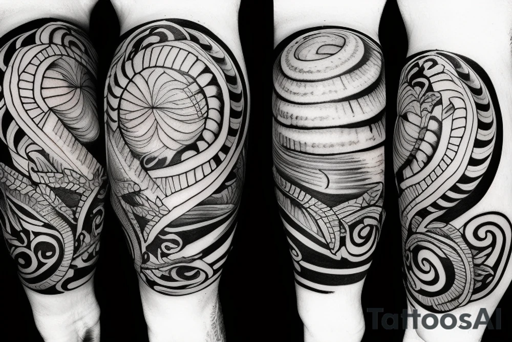 coconut tattoo idea