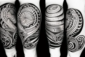 coconut tattoo idea
