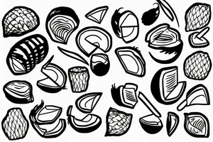 coconut tattoo idea
