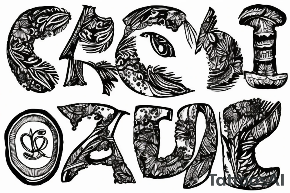 coconut tattoo idea