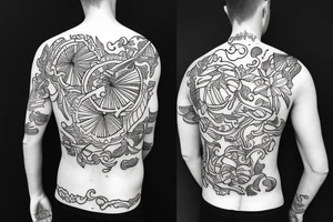 coconut tattoo idea