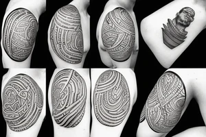 coconut tattoo idea