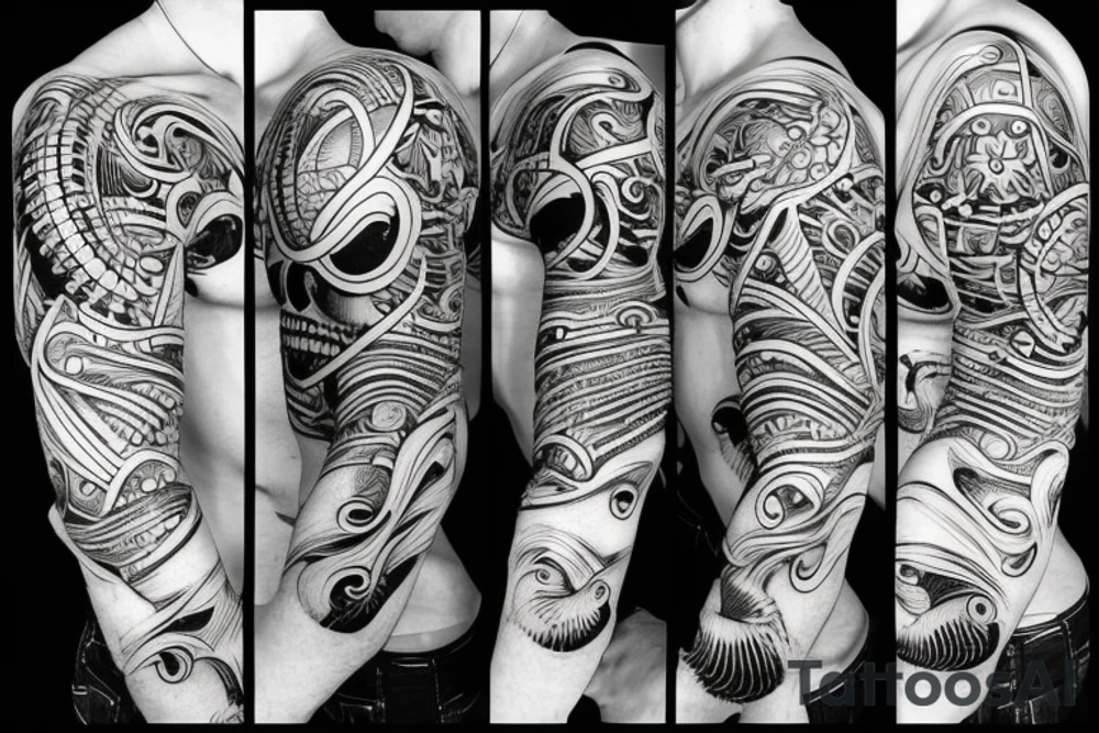 coconut tattoo idea