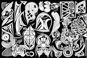 Roman egale tattoo idea