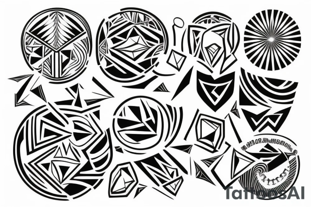 Roman egale tattoo idea