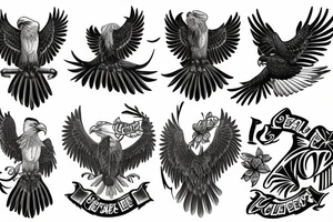 Eagle tattoo idea