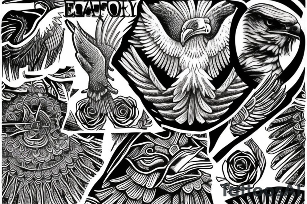 Eagle tattoo idea