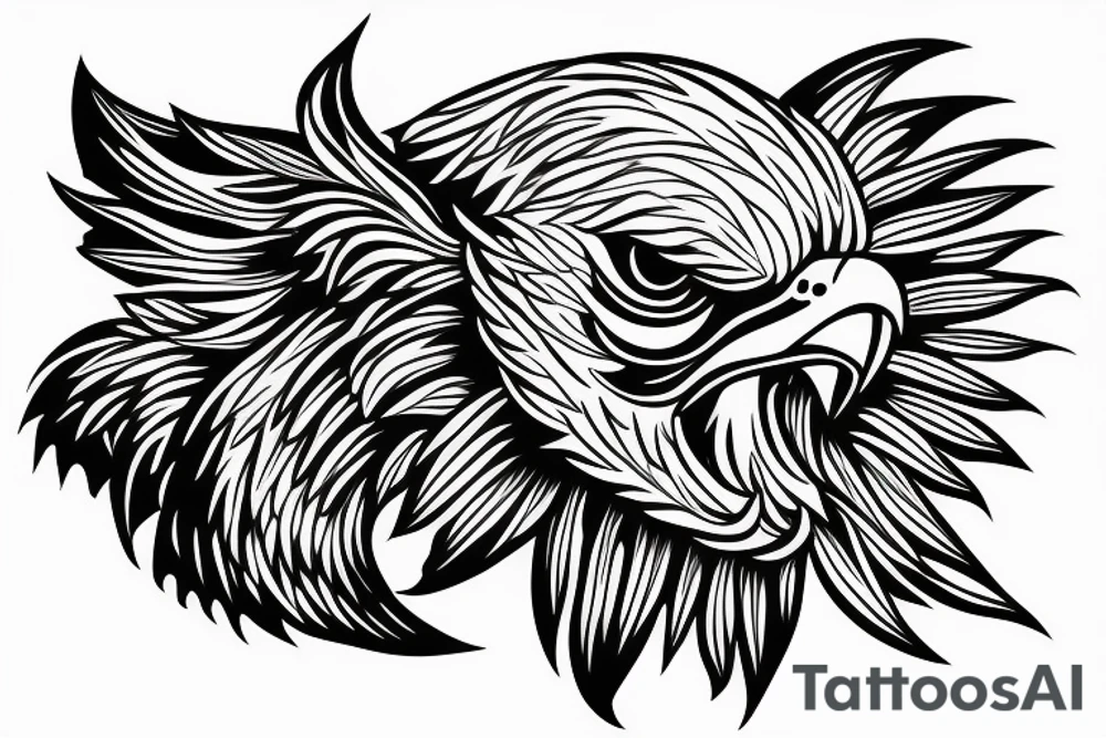 Eagle tattoo idea