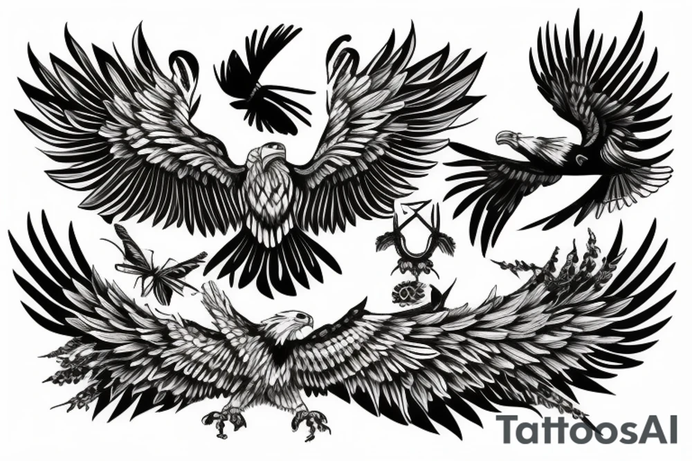 Eagle tattoo idea