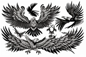Eagle tattoo idea