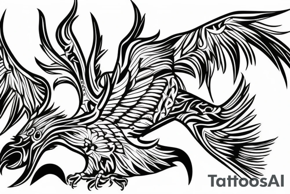 Eagle tattoo idea
