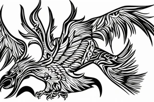 Eagle tattoo idea