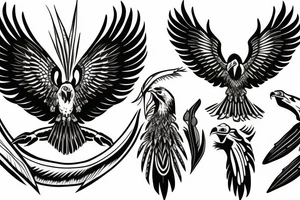 Eagle tattoo idea