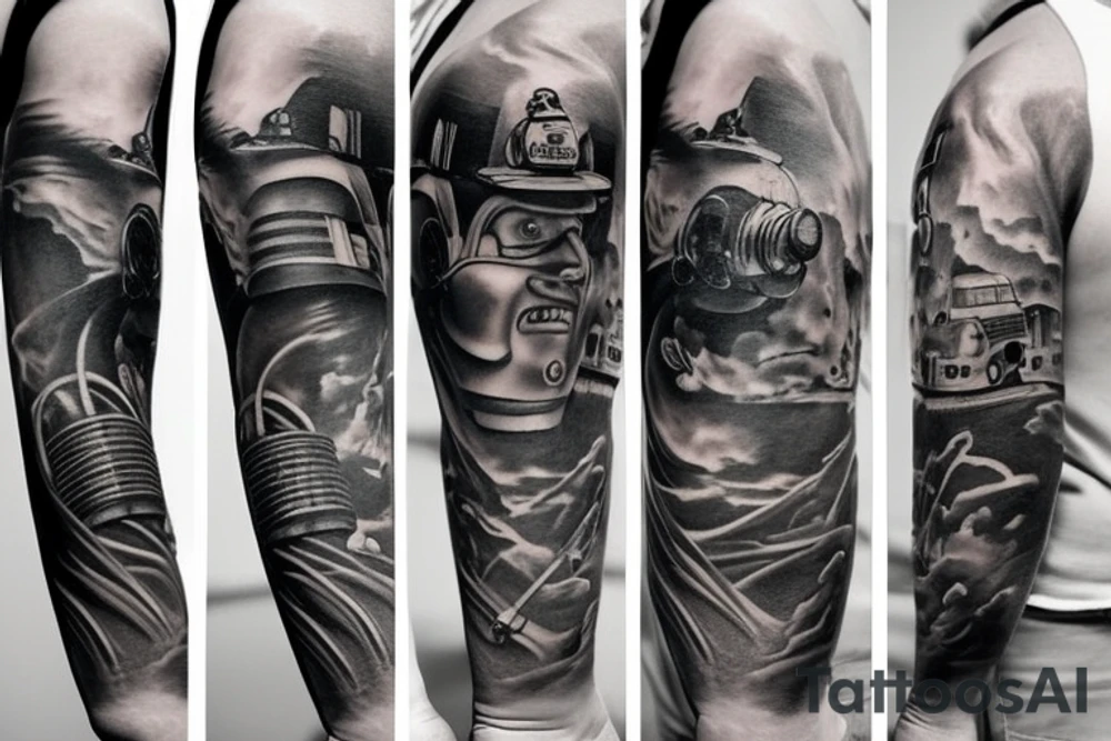 fireman tattoo idea