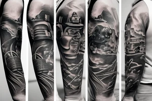 fireman tattoo idea