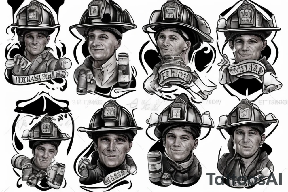 fireman tattoo idea