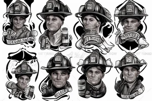 fireman tattoo idea