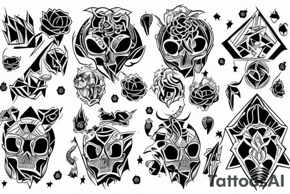 The voluptuousness of one’s own hell. tattoo idea