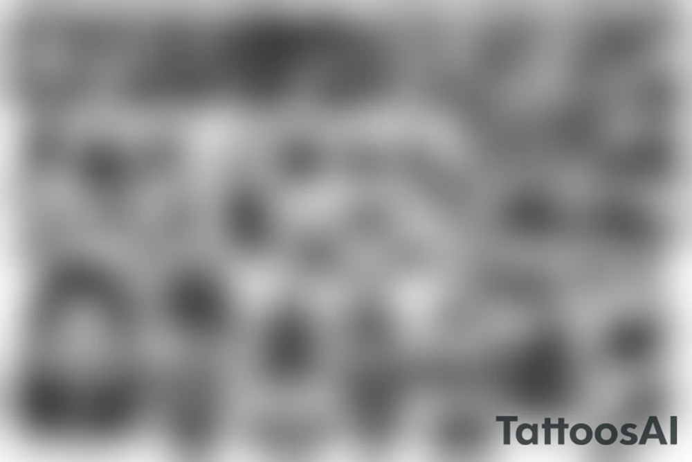 marijuana tattoo idea