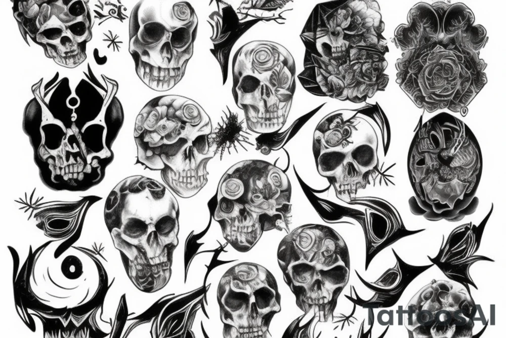 The voluptuousness of one’s own hell. tattoo idea