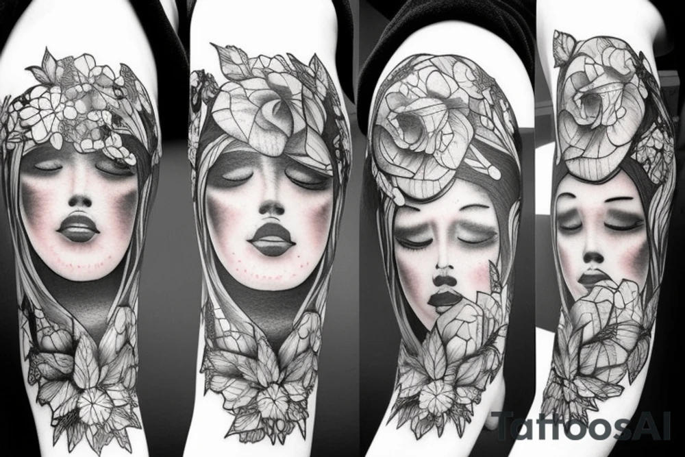 forest tattoo idea