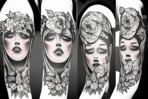 forest tattoo idea