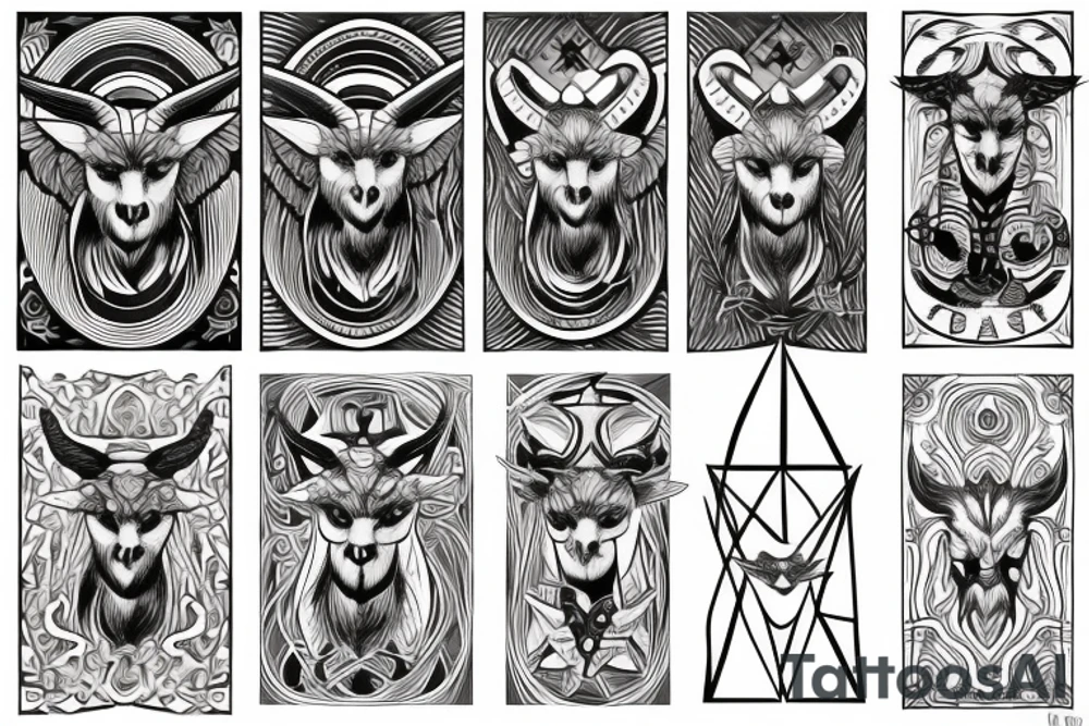 Baphomet tattoo idea