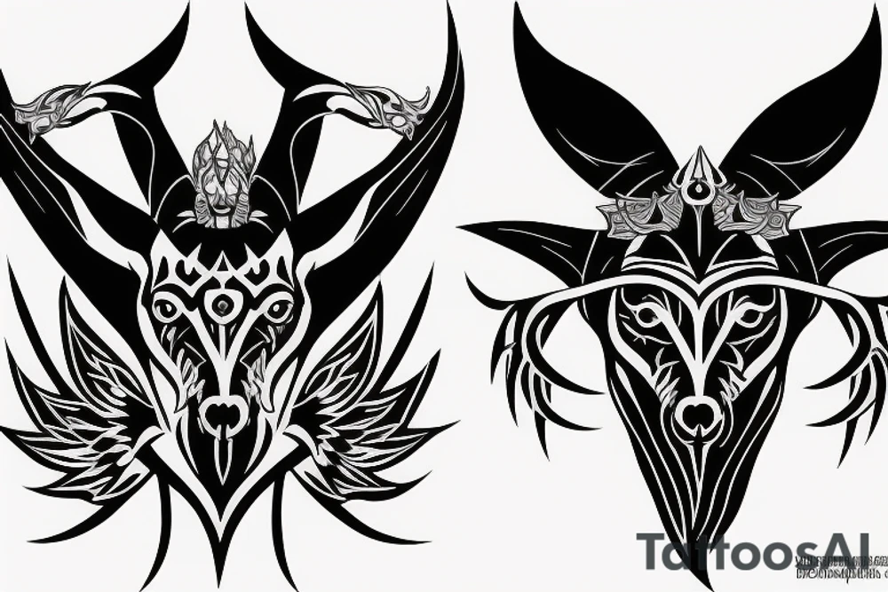 Baphomet tattoo idea