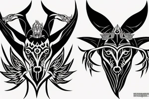 Baphomet tattoo idea