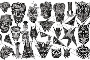 Through ones own hell tattoo idea