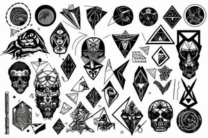 Through ones own hell tattoo idea
