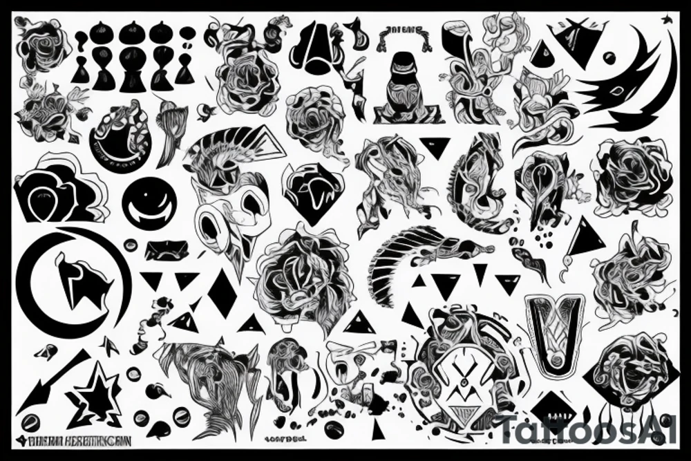 Could happiness exist without hell? tattoo idea