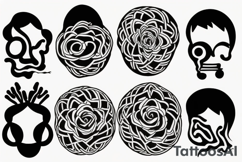 Philosophical ponderer tattoo idea