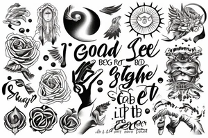 And god said; let there be light tattoo idea
