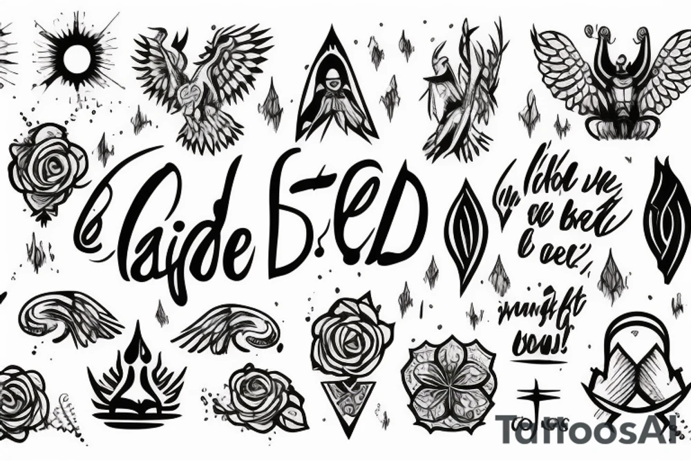 And god said; let there be light tattoo idea