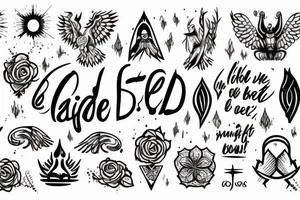 And god said; let there be light tattoo idea