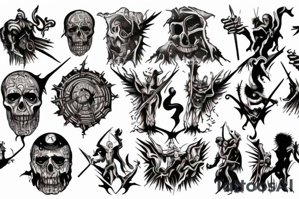 Dantes inferno tattoo idea