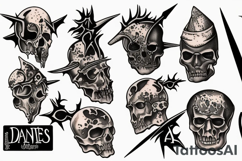 Dantes inferno tattoo idea