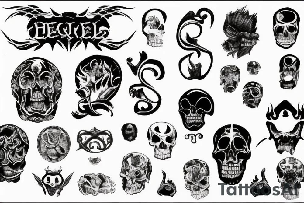 Levels of hell tattoo idea