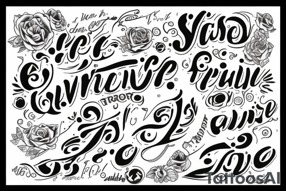 Thrive tattoo idea