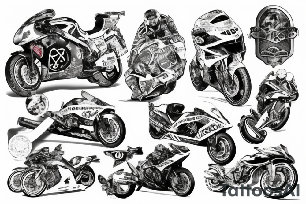 Nürburgring tattoo idea