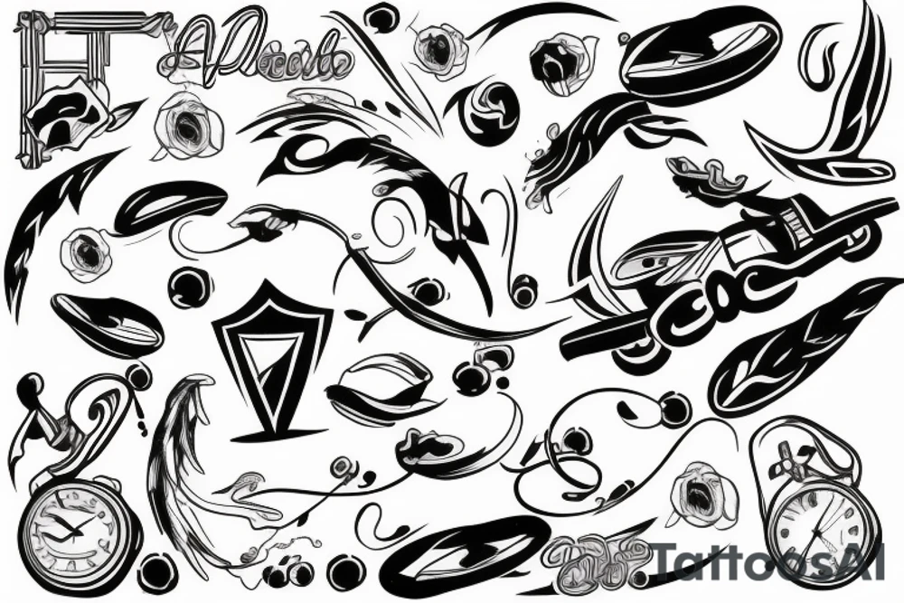 Speed tattoo idea