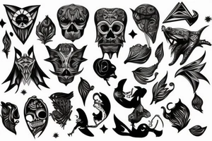 3d Objekt tattoo idea